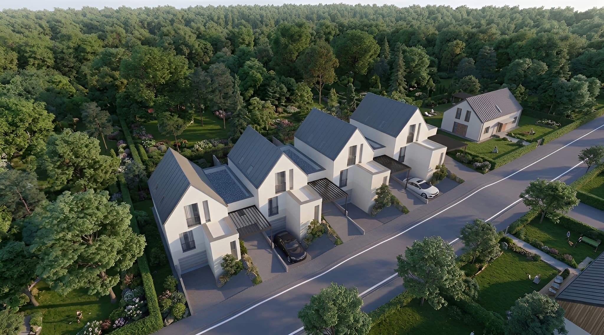 Situačný plán — kliknite na dom pre detail